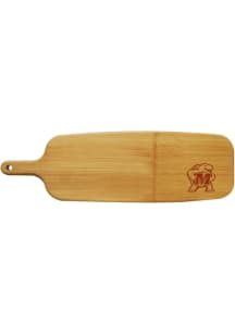 Maryland Terrapins Bamboo Paddle Cutting Board