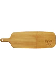 Washington Huskies Bamboo Paddle Cutting Board