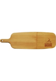 Cleveland Browns Bamboo Paddle Cutting Board