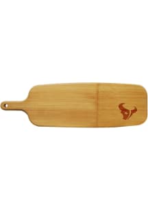 Houston Texans Bamboo Paddle Cutting Board