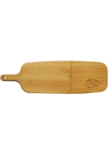 Kansas City Chiefs Bamboo Paddle Cutting Board