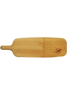 Miami Dolphins Bamboo Paddle Cutting Board