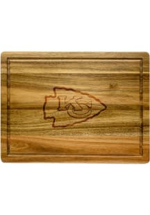 Kansas City Chiefs Acacia Cutting Board