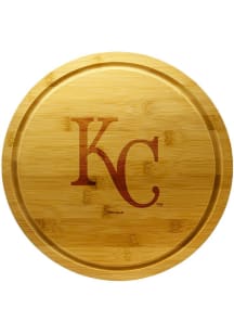 Kansas City Royals 13 Inch Bamboo Lazy Susan Cutting Board