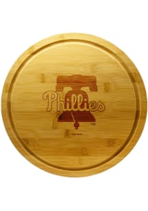 Philadelphia Phillies 13 Inch Bamboo Lazy Susan Cutting Board