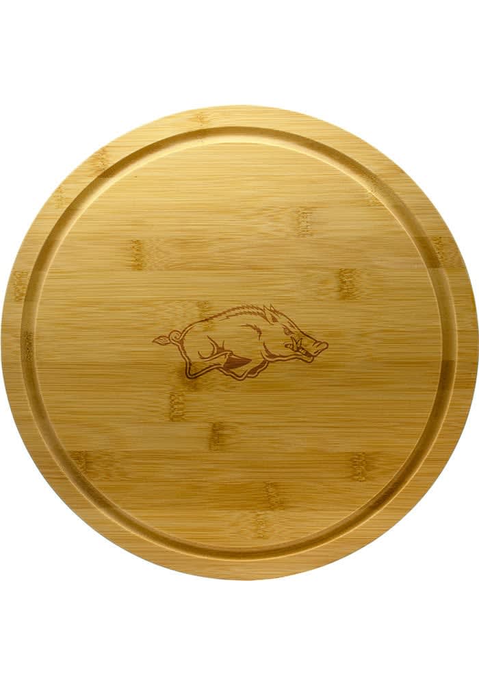 Arkansas Razorbacks Light Bamboo Cutting Board – NWA Makers