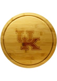 Kentucky Wildcats 13 Inch Bamboo Lazy Susan Cutting Board