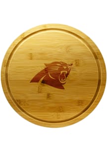 Carolina Panthers 13 Inch Bamboo Lazy Susan Cutting Board