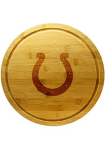 Indianapolis Colts 13 Inch Bamboo Lazy Susan Cutting Board