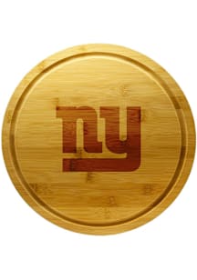 New York Giants 13 Inch Bamboo Lazy Susan Cutting Board