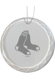 Boston Red Sox Glass Ornament