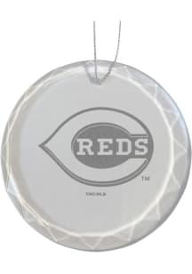 Cincinnati Reds Glass Ornament