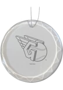 Cleveland Guardians Glass Ornament