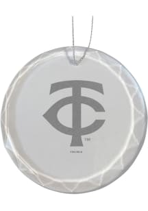 Minnesota Twins Glass Ornament