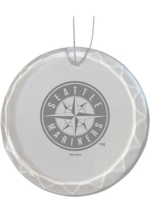 Seattle Mariners Glass Ornament