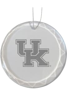 Kentucky Wildcats Glass Ornament