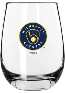 Milwaukee Brewers 16oz Stemless Wine Glass