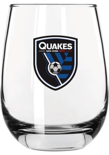 San Jose Earthquakes 16oz Stemless Wine Glass