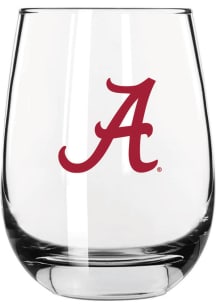 Alabama Crimson Tide 16oz Stemless Wine Glass
