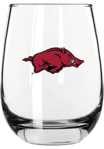 Arkansas Razorbacks 16oz Stemless Wine Glass