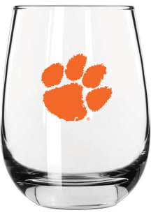 Clemson Tigers 16oz Stemless Wine Glass