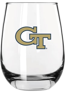 GA Tech Yellow Jackets 16oz Stemless Wine Glass