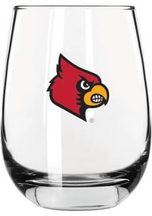 Louisville Cardinals 16oz Stemless Wine Glass