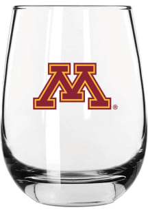 Minnesota Golden Gophers 16oz Stemless Wine Glass