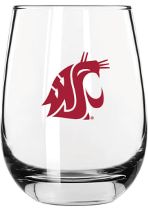 Washington State Cougars 16oz Stemless Wine Glass