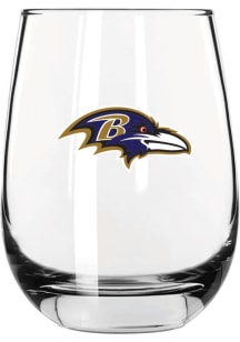 Baltimore Ravens 16oz Stemless Wine Glass