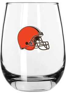 Cleveland Browns 16oz Stemless Wine Glass