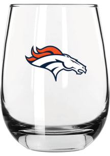 Denver Broncos 16oz Stemless Wine Glass