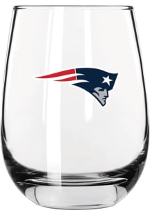 New England Patriots 16oz Stemless Wine Glass