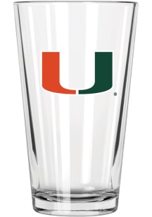 Miami Hurricanes 16oz Pint Glass