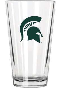White Michigan State Spartans 16oz Pint Glass