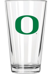 White Oregon Ducks 16oz Pint Glass