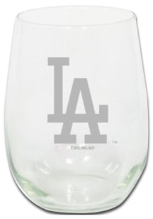 Los Angeles Dodgers 15oz Etched Stemless Wine Glass
