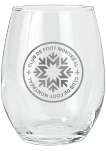 Montreal Impact 15oz Etched Stemless Wine Glass