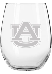 Auburn Tigers 15oz Etched Stemless Wine Glass