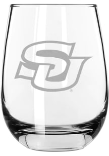 Southern University Jaguars 15oz Etched Stemless Wine Glass