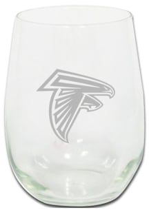 Atlanta Falcons 15oz Etched Stemless Wine Glass