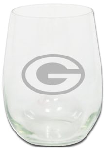 Green Bay Packers 15oz Etched Stemless Wine Glass