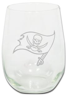 Tampa Bay Buccaneers 15oz Etched Stemless Wine Glass