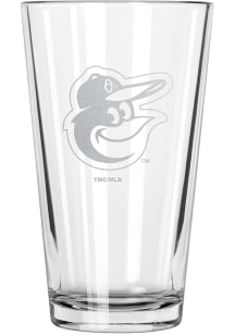 Baltimore Orioles 17oz Etched Pint Glass