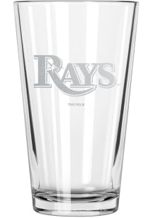 Tampa Bay Rays 17oz Etched Pint Glass