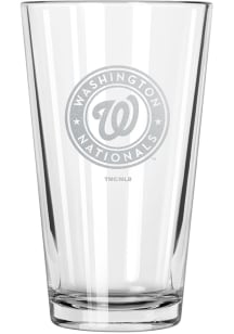Washington Nationals 17oz Etched Pint Glass