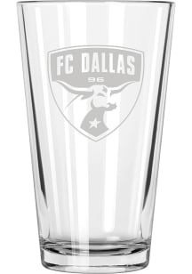 FC Dallas 17oz Etched Pint Glass
