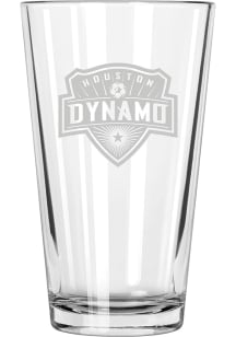 Houston Dynamo 17oz Etched Pint Glass