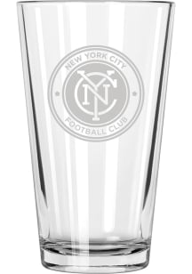 New York City FC 17oz Etched Pint Glass