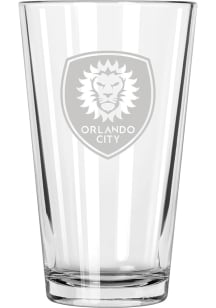 Orlando City SC 17oz Etched Pint Glass